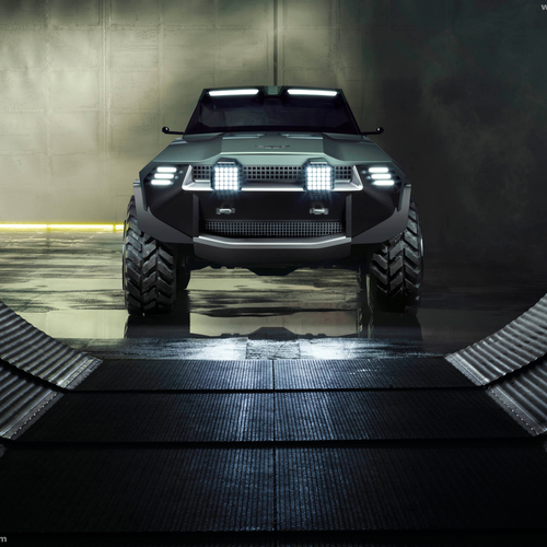 2026 Aston Martin Dreadnought Concept Front View